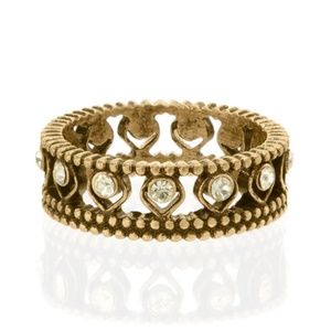 Chloe + Isabel Jewelry - Chloe + Isabel Golden Lotus Crystal Ring Chloe + Isabel Jewelry - Chloe + Isabel Golden Lotus Crystal Ring
